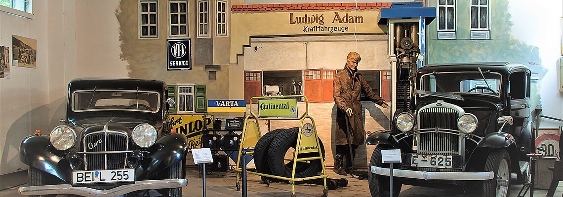 Oldtimer im Technikmuseum Kratzmühle