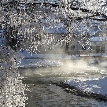 Wasl im Winter in Enkering