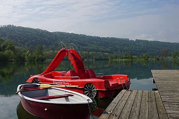 Boote am Kratzmühlsee