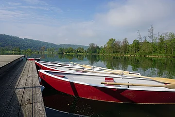 Boot am Kratzmühlsee